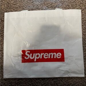 Authentic Supreme Box logo Reusable Shopping Bag
